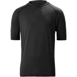 Musto Insignia UV Fast Dry Short Sleeve Rash Guard - Black
