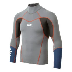 Wetsuit Specialty Shop 23 Gill Zenlite Sailing Wetsuit Top - Steel