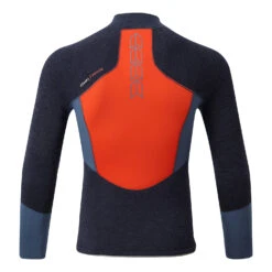 Gill Race Firecell Long Sleeve Wetsuit Top - Blue -Wetsuit Specialty Shop 2020 Gill RS17 DARK DENIM ORANGE 3