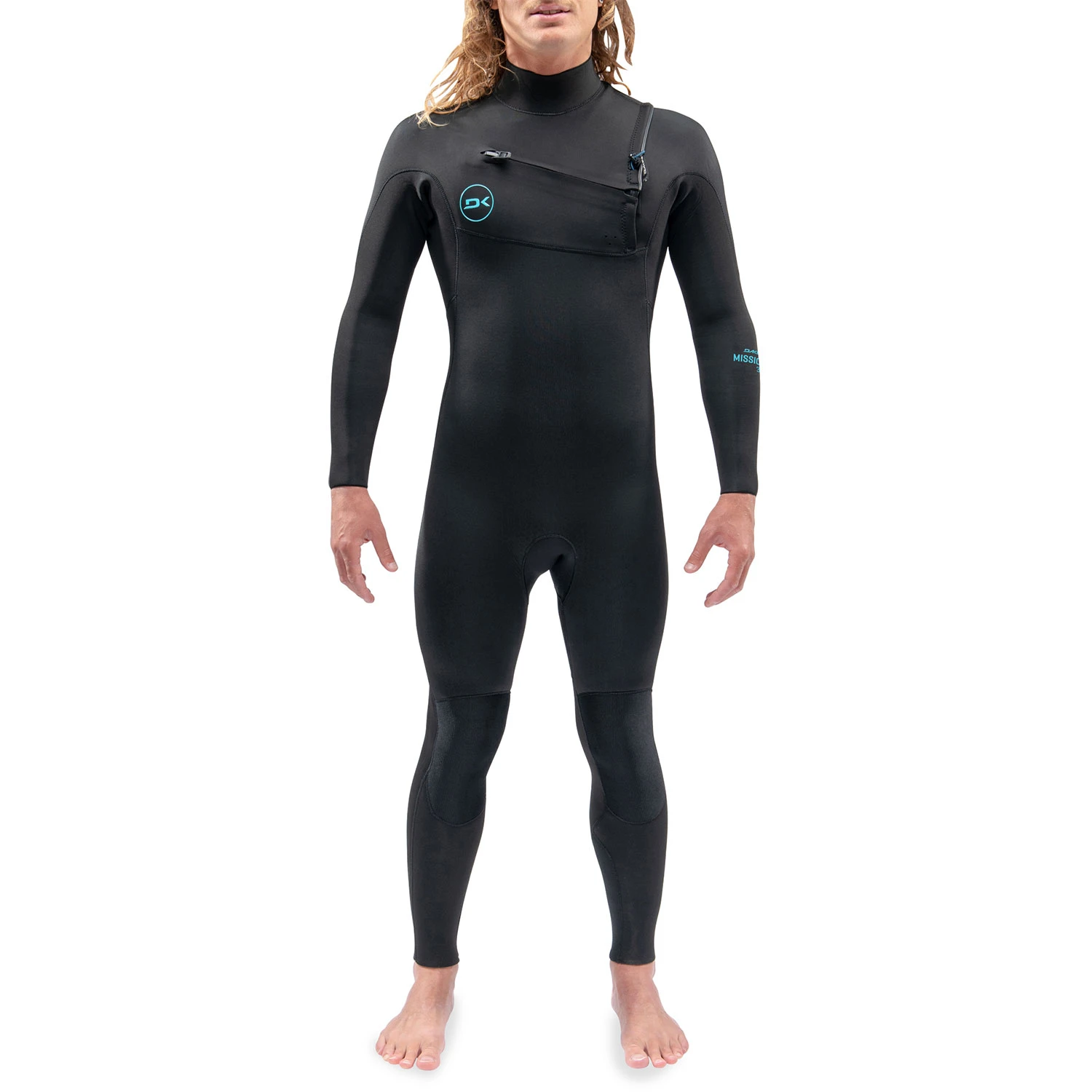 Dakine Mission 4/3mm Chest-Zip Fullsuit Wetsuit - Black 1 Dakine Mission 4/3mm Chest-Zip Fullsuit Wetsuit - Black
