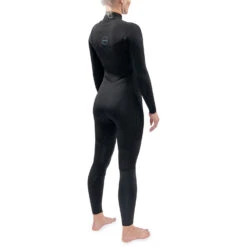Dakine Womens Mission 4/3mm Chest-Zip Fullsuit Wetsuit - Black -Wetsuit Specialty Shop 2021 Dakine Womens Mission Chest Zip Fullsuit Wetsuit DK21W543MZ 4