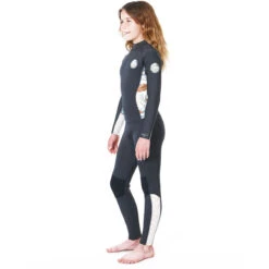 Rip Curl Junior Dawn Patrol 5/3mm Back-Zip Wetsuit - Charcoal