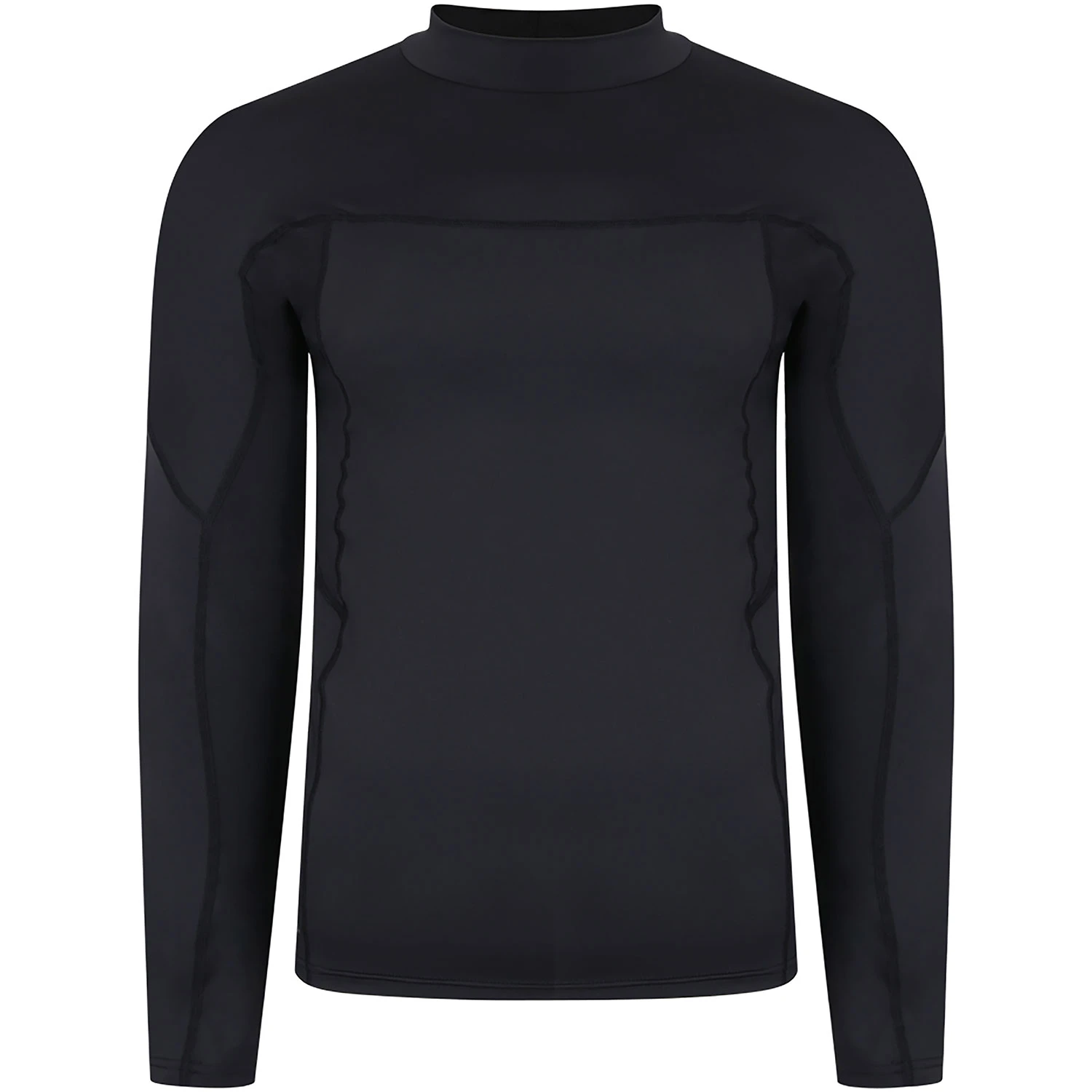 Typhoon Fintra Long Sleeve Rash Vest - Black 1 Typhoon Fintra Long Sleeve Rash Vest - Black
