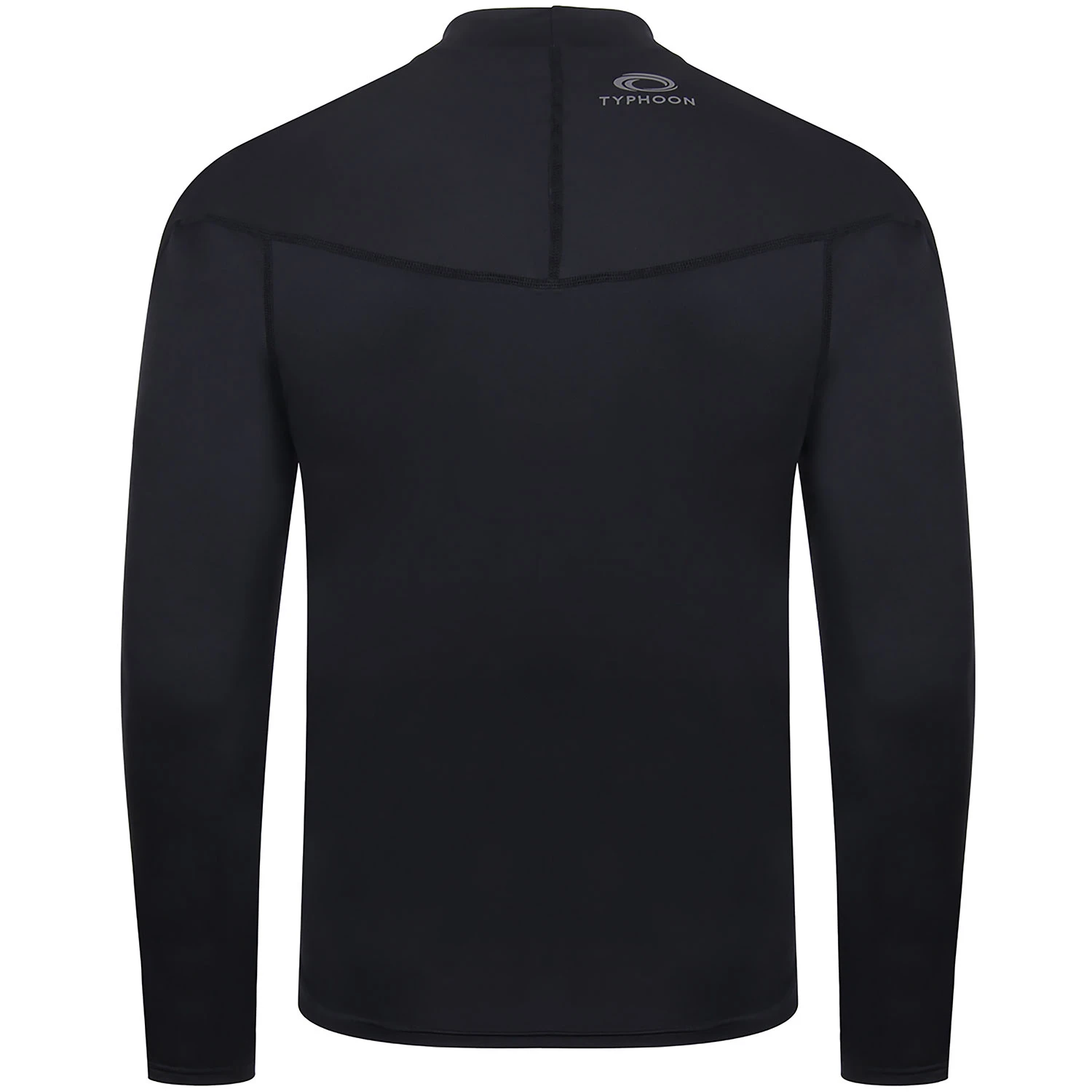 Typhoon Fintra Long Sleeve Rash Vest - Black 2 Typhoon Fintra Long Sleeve Rash Vest - Black - Image 2