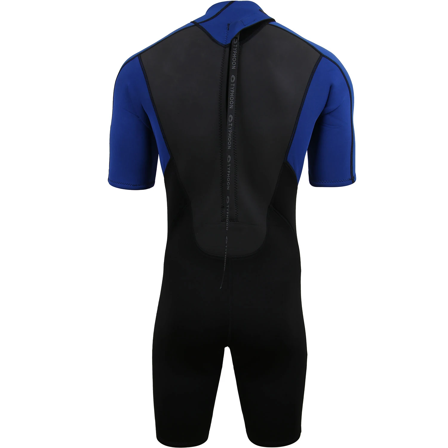 Typhoon Storm3 3/2mm Shorty Wetsuit - Black/Nite Blue 2 Typhoon Storm3 3/2mm Shorty Wetsuit - Black/Nite Blue - Image 2