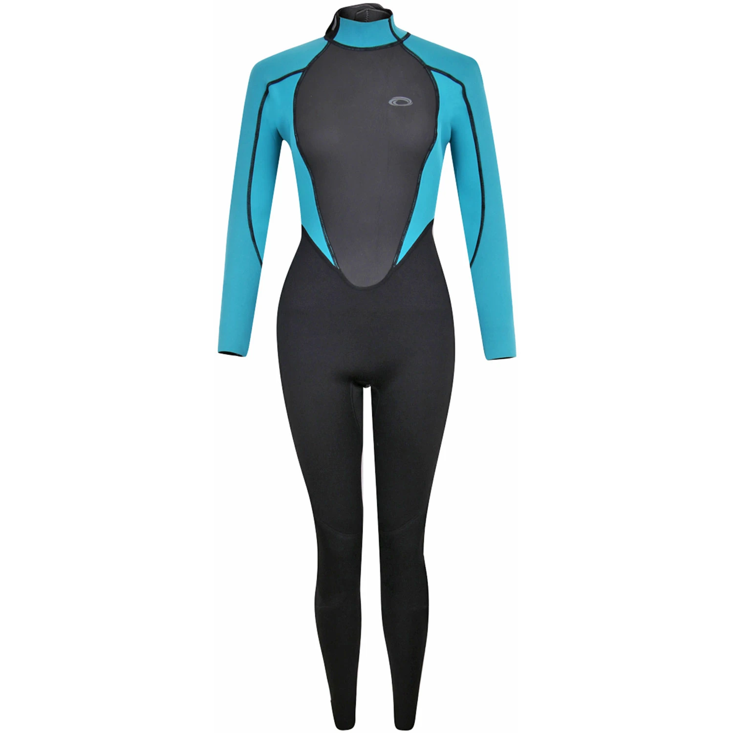 Typhoon Womens Storm3 3/2mm Backzip Wetsuit - Aqua 1 Typhoon Womens Storm3 3/2mm Backzip Wetsuit - Aqua