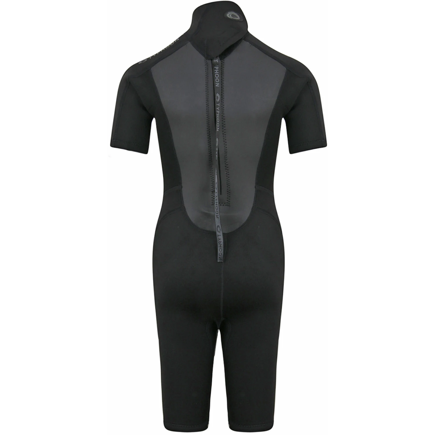 Typhoon Storm3 Boys 3/2mm Shorty Wetsuit - Black/Graphite 2 Typhoon Storm3 Boys 3/2mm Shorty Wetsuit - Black/Graphite - Image 2