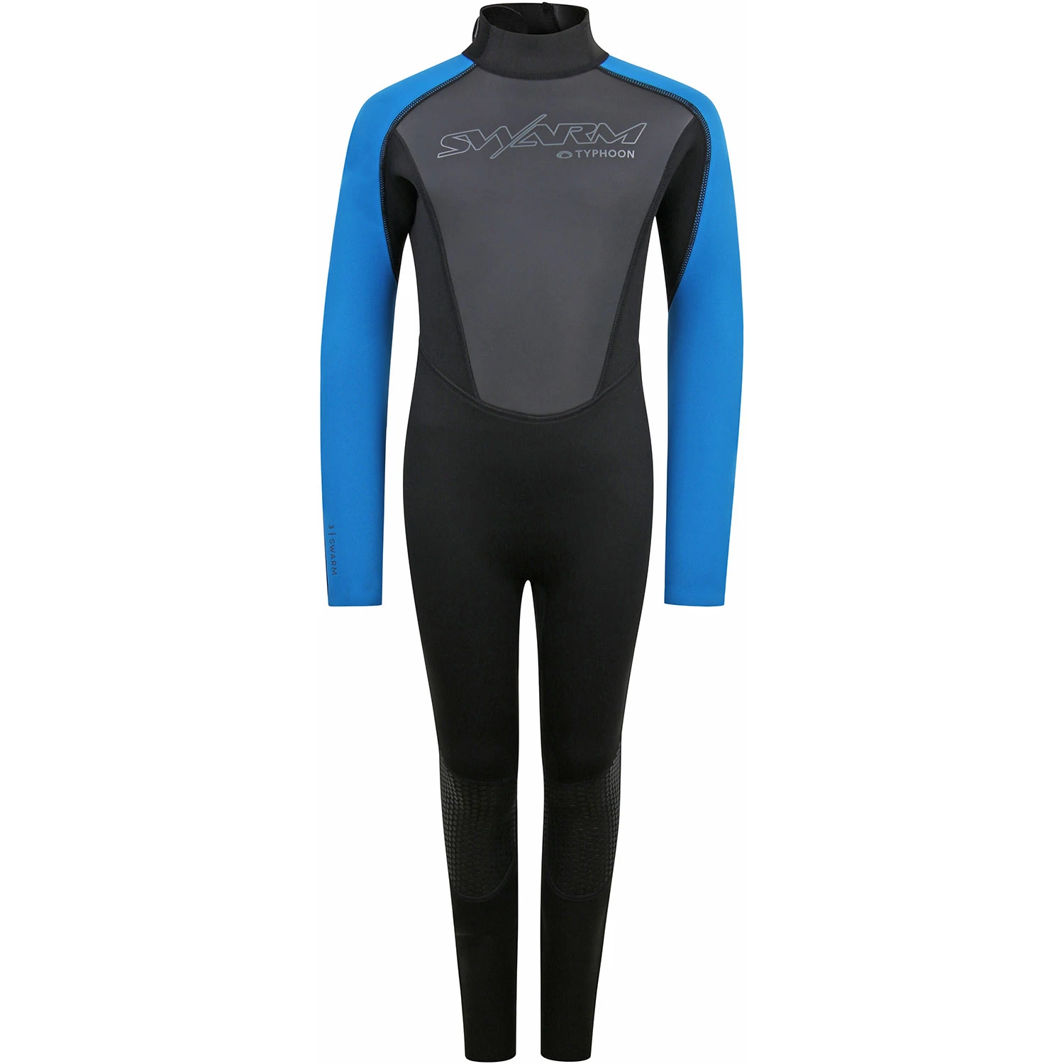 Typhoon Swarm3 Boys 3/2mm Fullsuit Wetsuit - Black/Blue 1 Typhoon Swarm3 Boys 3/2mm Fullsuit Wetsuit - Black/Blue