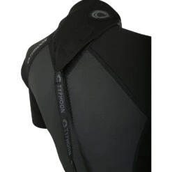 Typhoon Womens Storm3 3/2mm Shorty Wetsuit - Black 7 Typhoon Womens Storm3 3/2mm Shorty Wetsuit - Black -Wetsuit Specialty Shop 2021 Typhoon Womens Storm Shorty Black Graphite 250894 4