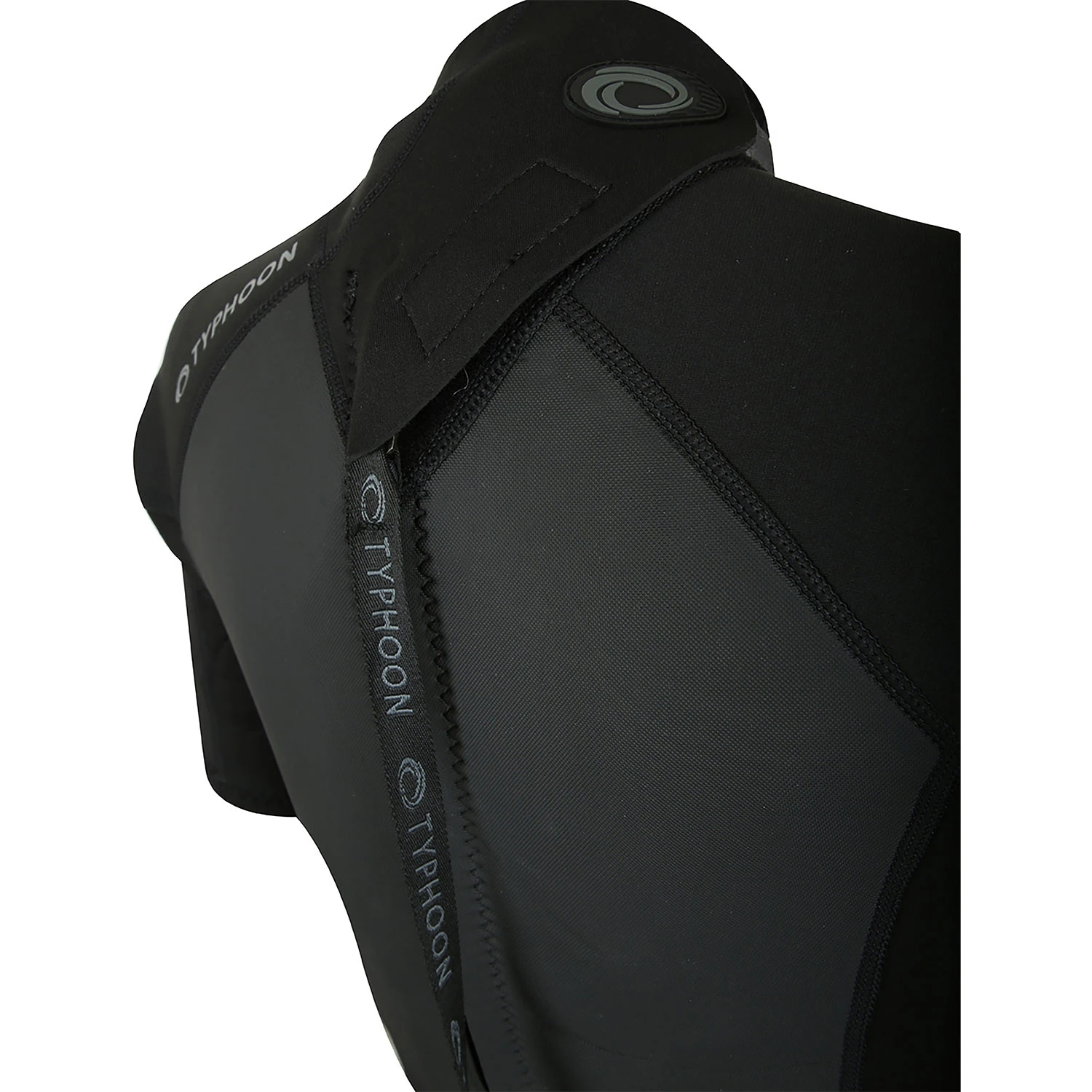 Typhoon Womens Storm3 3/2mm Shorty Wetsuit - Black 4 Typhoon Womens Storm3 3/2mm Shorty Wetsuit - Black - Image 4
