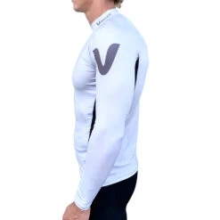 Vaikobi Spandex Long Sleeve UV50+ Rashvest - Silver 5 Vaikobi Spandex Long Sleeve UV50+ Rashvest - Silver -Wetsuit Specialty Shop 2021 Vaikobi UV Rashie Silver S