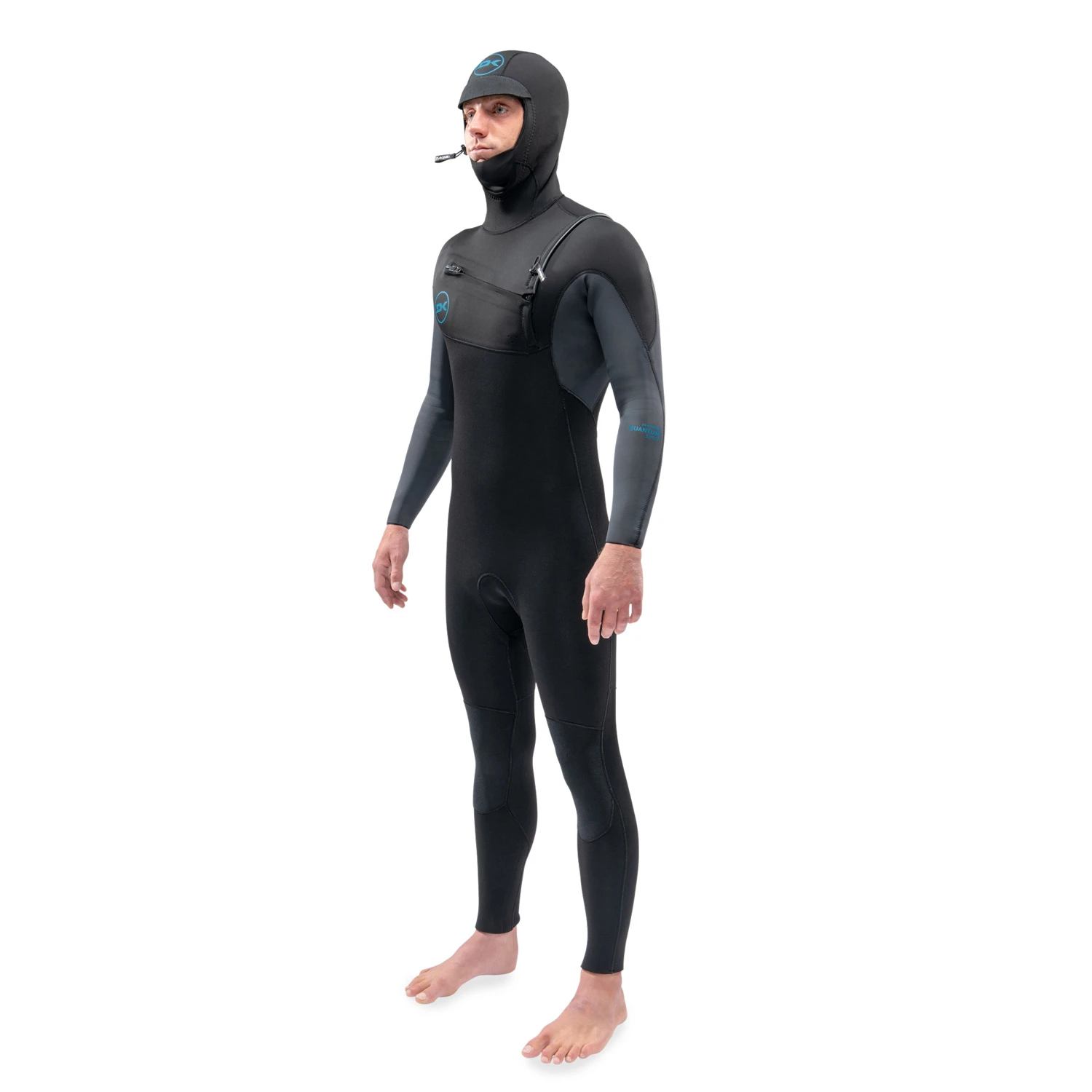 Dakine Quantum 5/4/3mm Hooded Chest-Zip Wetsuit 2 Dakine Quantum 5/4/3mm Hooded Chest-Zip Wetsuit - Image 2