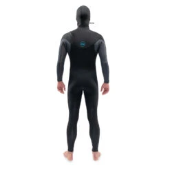 Dakine Quantum 5/4/3mm Hooded Chest-Zip Wetsuit 6 Dakine Quantum 5/4/3mm Hooded Chest-Zip Wetsuit -Wetsuit Specialty Shop 2022 Dakine Quantum 543 Hooded Wetsuit DK21M543HQZ 4