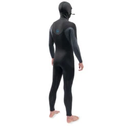 Dakine Quantum 5/4/3mm Hooded Chest-Zip Wetsuit 7 Dakine Quantum 5/4/3mm Hooded Chest-Zip Wetsuit -Wetsuit Specialty Shop 2022 Dakine Quantum 543 Hooded Wetsuit DK21M543HQZ 5