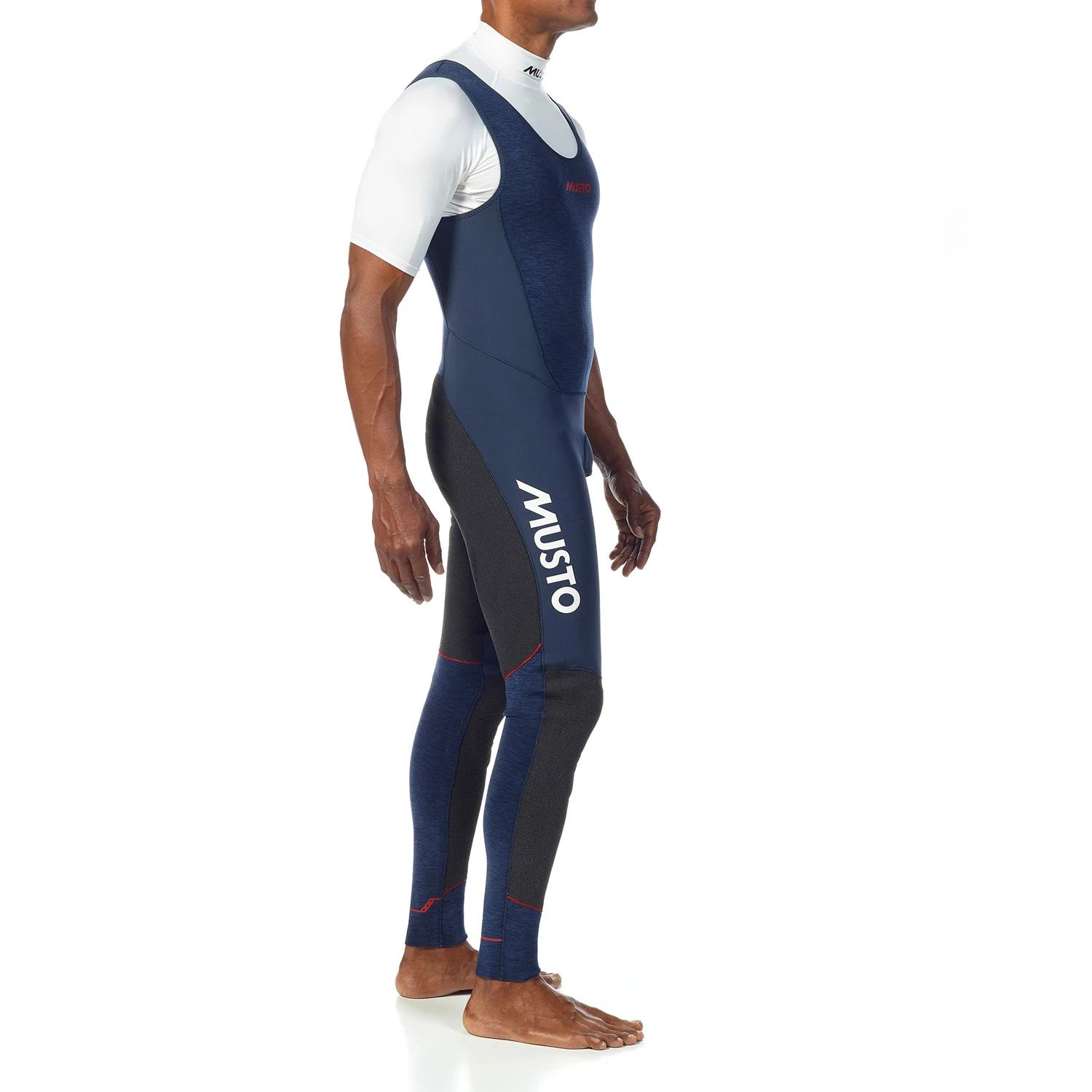 Musto Flexlite Alumin 3.0 Long John Wetsuit - Midnight Marl 1 Musto Flexlite Alumin 3.0 Long John Wetsuit - Midnight Marl