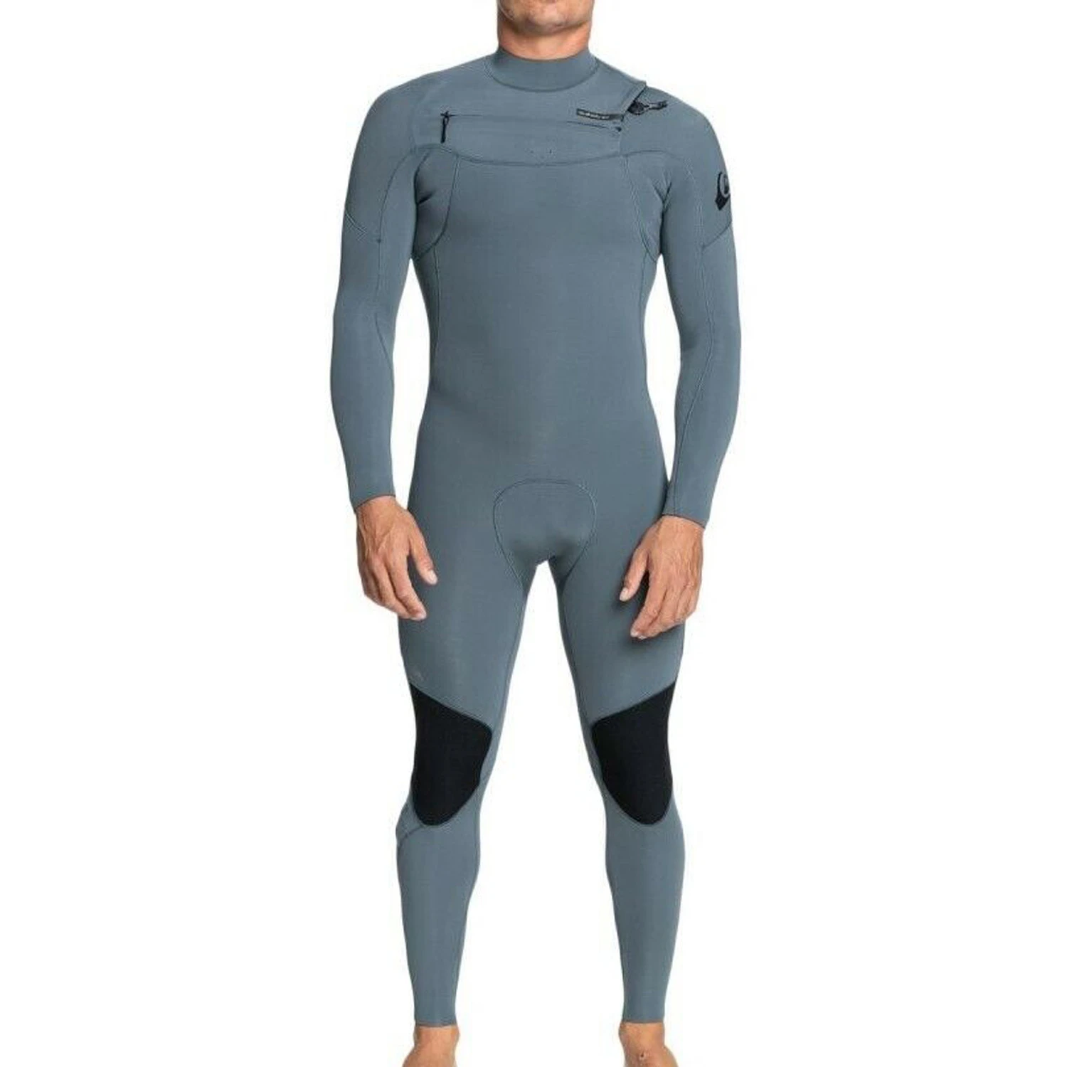 Quiksilver 3/2mm Everyday Session Chest-Zip Wetsuit - Grey 1 Quiksilver 3/2mm Everyday Session Chest-Zip Wetsuit - Grey