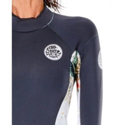 Rip Curl Womens Dawn Patrol EC 2/2mm Springsuit - Charcoal -Wetsuit Specialty Shop 2022 Rip Curl Womens ECO Dawn Patrol Spring Suit Charcoal 115WSP 8059 5