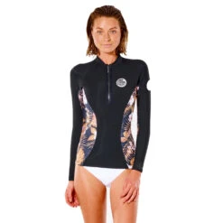 Rip Curl Womens G-Bomb 1mm Wetsuit Jacket - Black/Gold 7 Rip Curl Womens G-Bomb 1mm Wetsuit Jacket - Black/Gold -Wetsuit Specialty Shop 2022 Rip Curl Womens G Bomb Wetsuit Jacket 112WWJ 5040 3