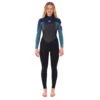 Rip Curl Womens Omega 5/3mm Back-Zip Wetsuit - Green