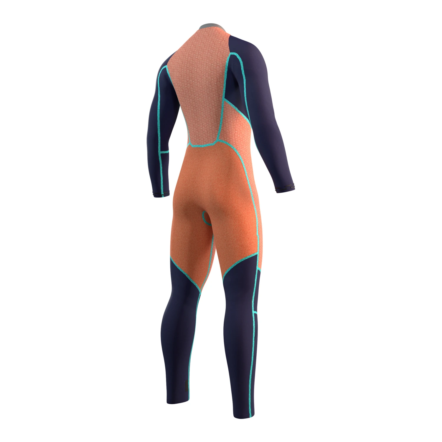 Mystic Majestic 5/4 GBS Back Zip Wetsuit - Night Blue - Image 4