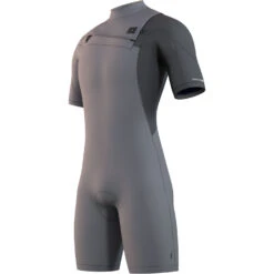 Mystic Marshall 3/2mm Shorty Wetsuit - Light Grey