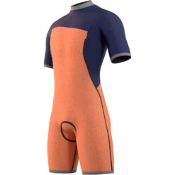 Mystic Marshall 3/2mm Shorty Wetsuit - Light Grey -Wetsuit Specialty Shop 2023 Mystic Mens Wetsuit 230117 801 03