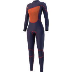 Mystic Womens The One 4/3 GBS Zip-Free Wetsuit - Black -Wetsuit Specialty Shop 2023 Mystic Womens Wetsuit 230122 900 03