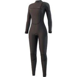 Mystic Womens The One 3/2 GBS Zip-Free Wetsuit - Black