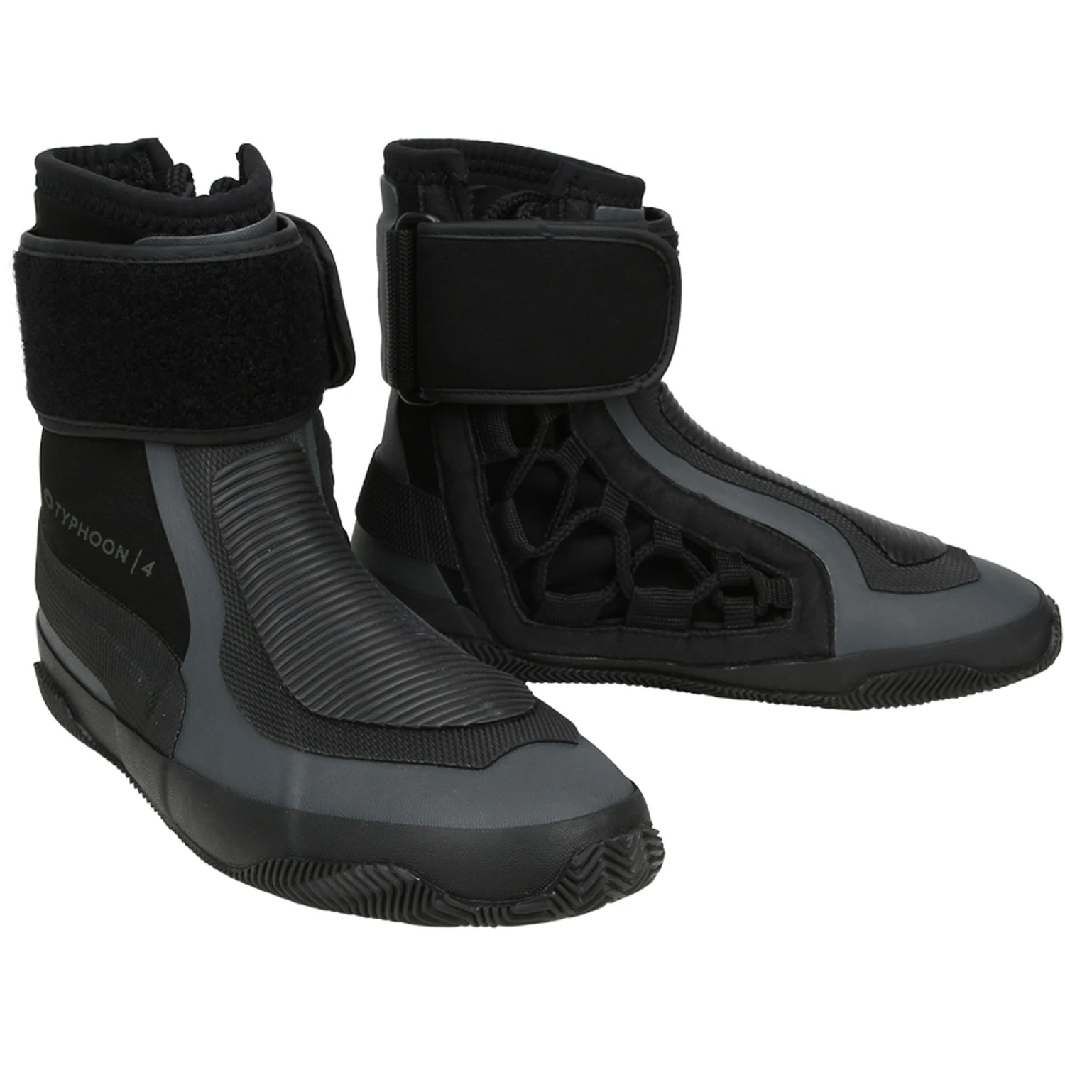 Typhoon Raceline4 Lace Hike Sailing Boots - Black 1 Typhoon Raceline4 Lace Hike Sailing Boots - Black