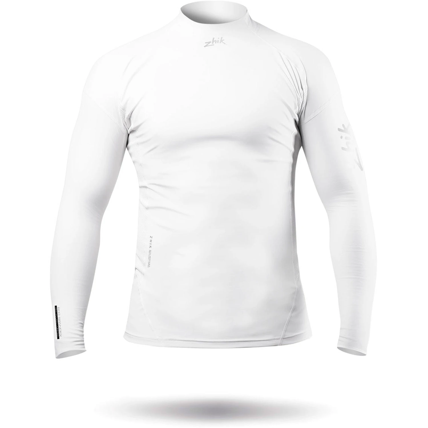 Zhik ECO Spandex Rash Guard Long Sleeve - White 1 Zhik ECO Spandex Rash Guard Long Sleeve - White