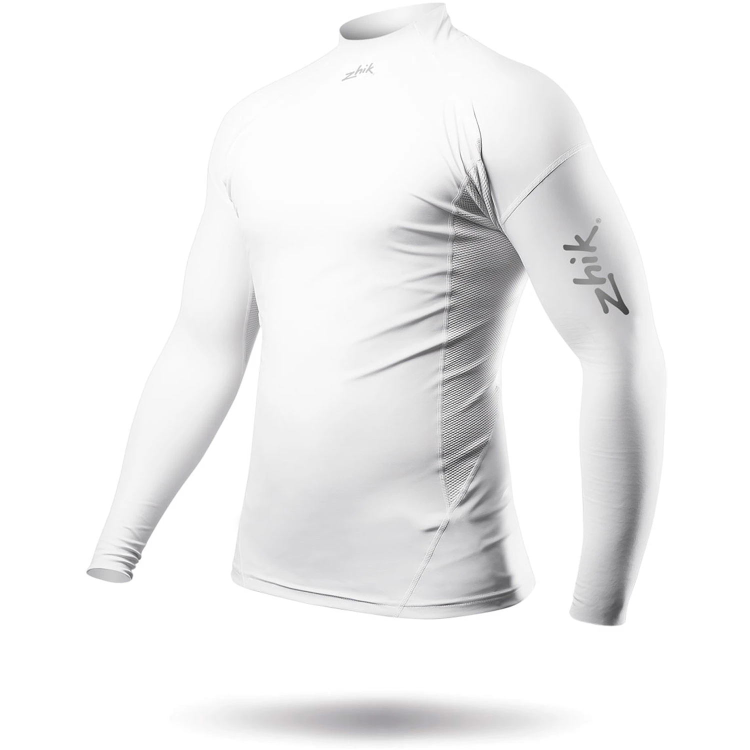 Zhik ECO Spandex Rash Guard Long Sleeve - White 3 Zhik ECO Spandex Rash Guard Long Sleeve - White - Image 3