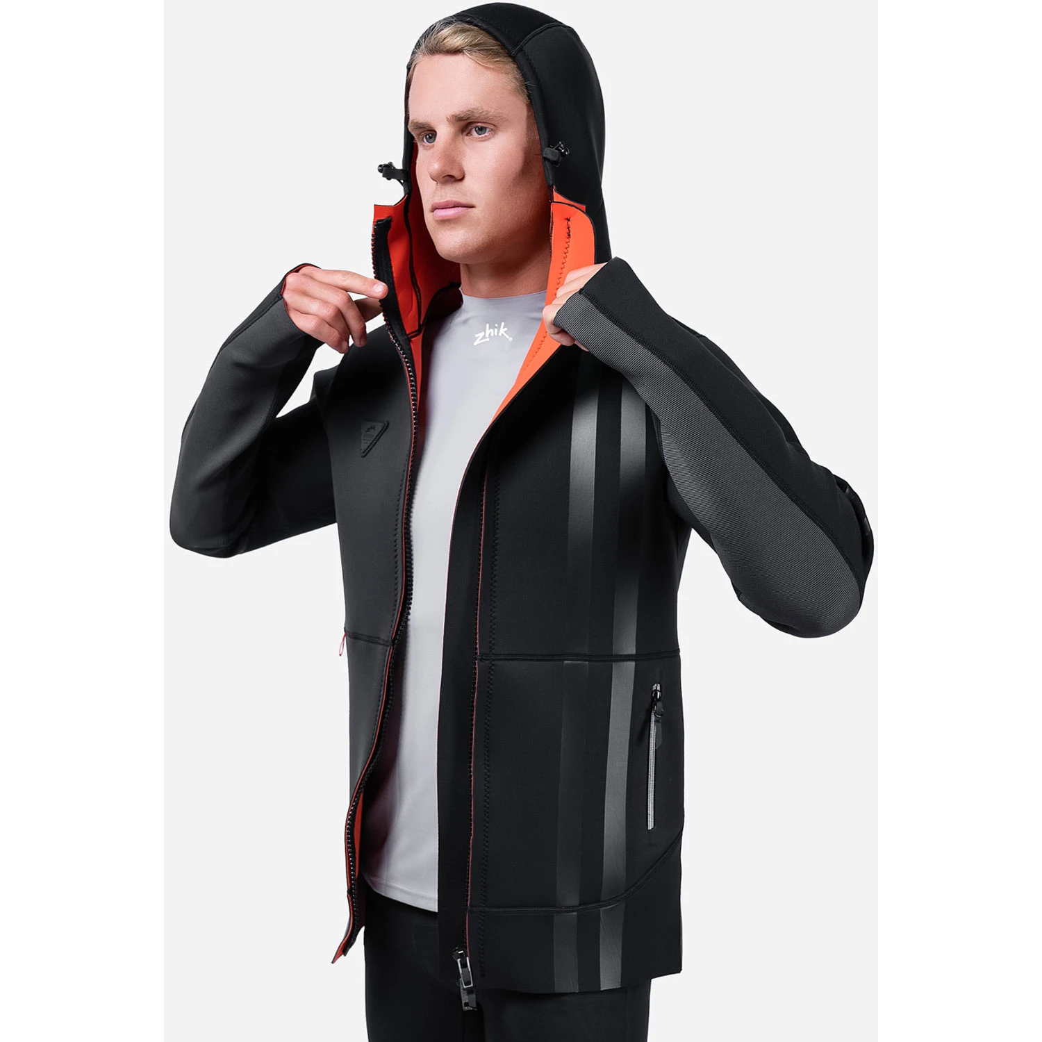 Zhik Neoprene Jacket - Black 3 Zhik Neoprene Jacket - Black - Image 3