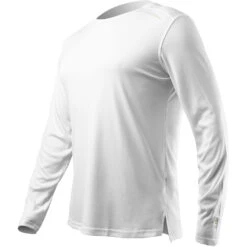 Zhik UVActive Long Sleeve Quick Dry UV50+ Top - White -Wetsuit Specialty Shop 2023 Zhik UV Active TopATP 0070 M WHT SideA 0011