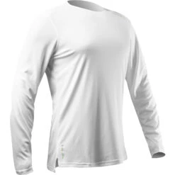 Zhik UVActive Long Sleeve Quick Dry UV50+ Top - White -Wetsuit Specialty Shop 2023 Zhik UV Active TopATP 0070 M WHT SideB 0012
