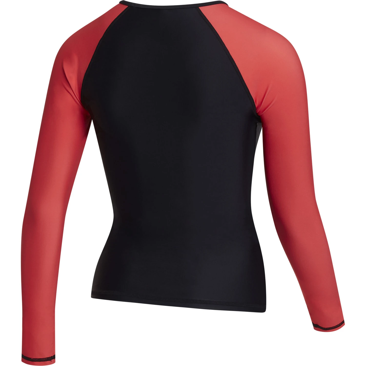 Mystic Womens Jayde Long-Sleeve Rashvest - Black/Red 2 Mystic Womens Jayde Long-Sleeve Rashvest - Black/Red - Image 2