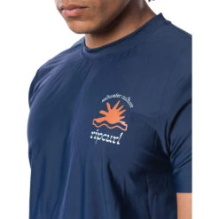Rip Curl Wilder Short Sleeve Loose Fit UV Tee - Navy -Wetsuit Specialty Shop 65901 WLE9HM 0049 4