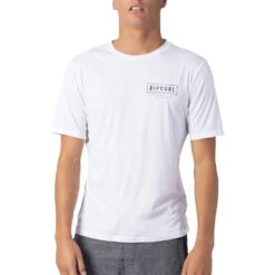 Rip Curl Native Short Sleeve Loose Fit UV Tee - White