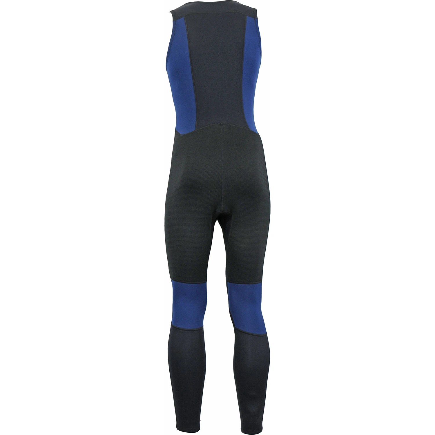 Alder Quatro 3/2mm Front Zip Long John Wetsuit - Black/Blue 2 Alder Quatro 3/2mm Front Zip Long John Wetsuit - Black/Blue - Image 2