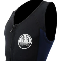Alder Quatro 3/2mm Front Zip Long John Wetsuit - Black/Blue 5 Alder Quatro 3/2mm Front Zip Long John Wetsuit - Black/Blue -Wetsuit Specialty Shop Alder Quatro Front Zip Longjohn Wetsuit 3