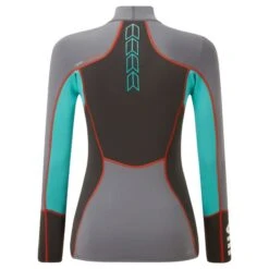 Gill Womens Zenlite Dinghy Sailing Wetsuit Top - Steel Grey -Wetsuit Specialty Shop Gill Womens Zenlight Top 5003w ste01 3