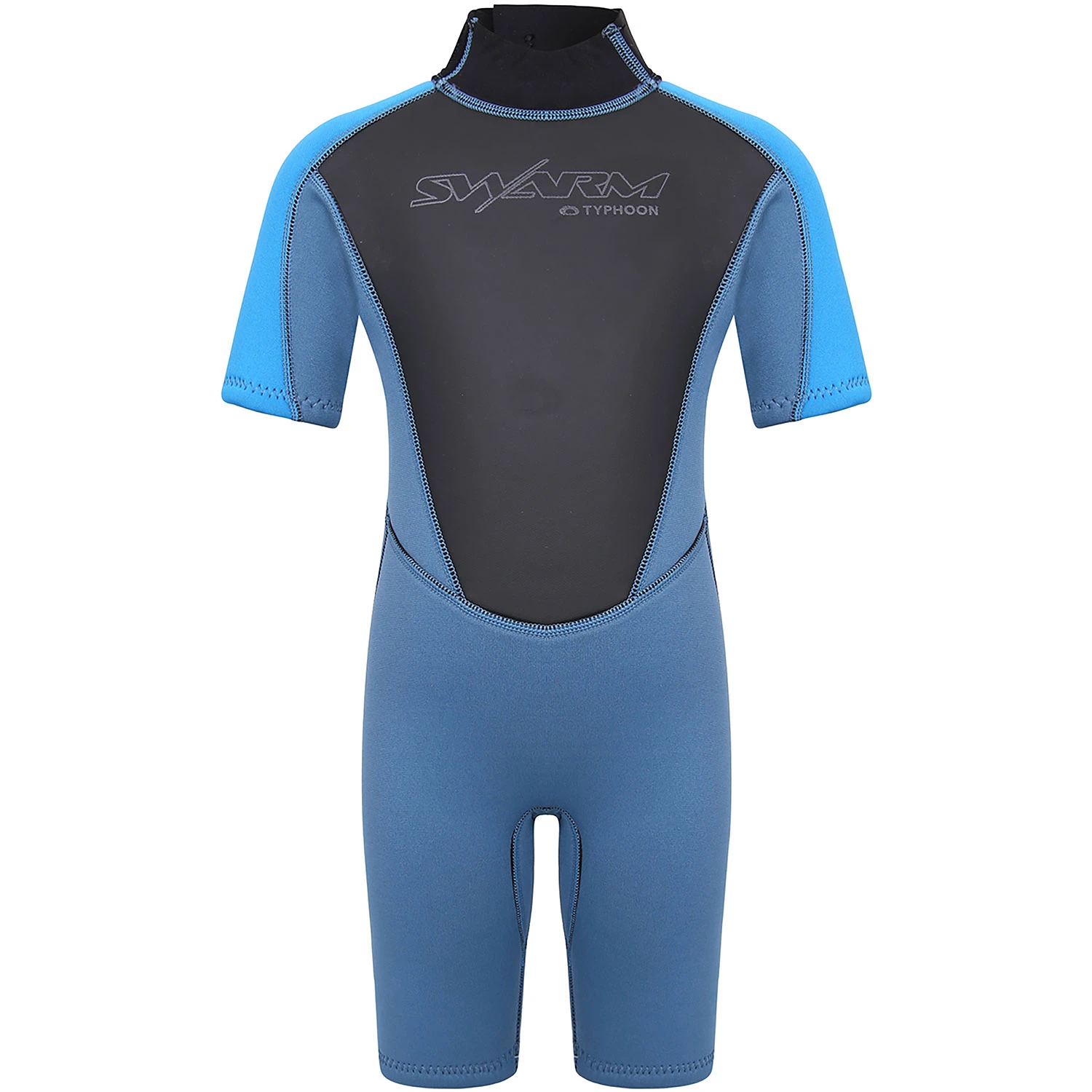 Typhoon Swarm3 Infants 3/2mm Shorty Wetsuit - Blue Steel/Blue 1 Typhoon Swarm3 Infants 3/2mm Shorty Wetsuit - Blue Steel/Blue