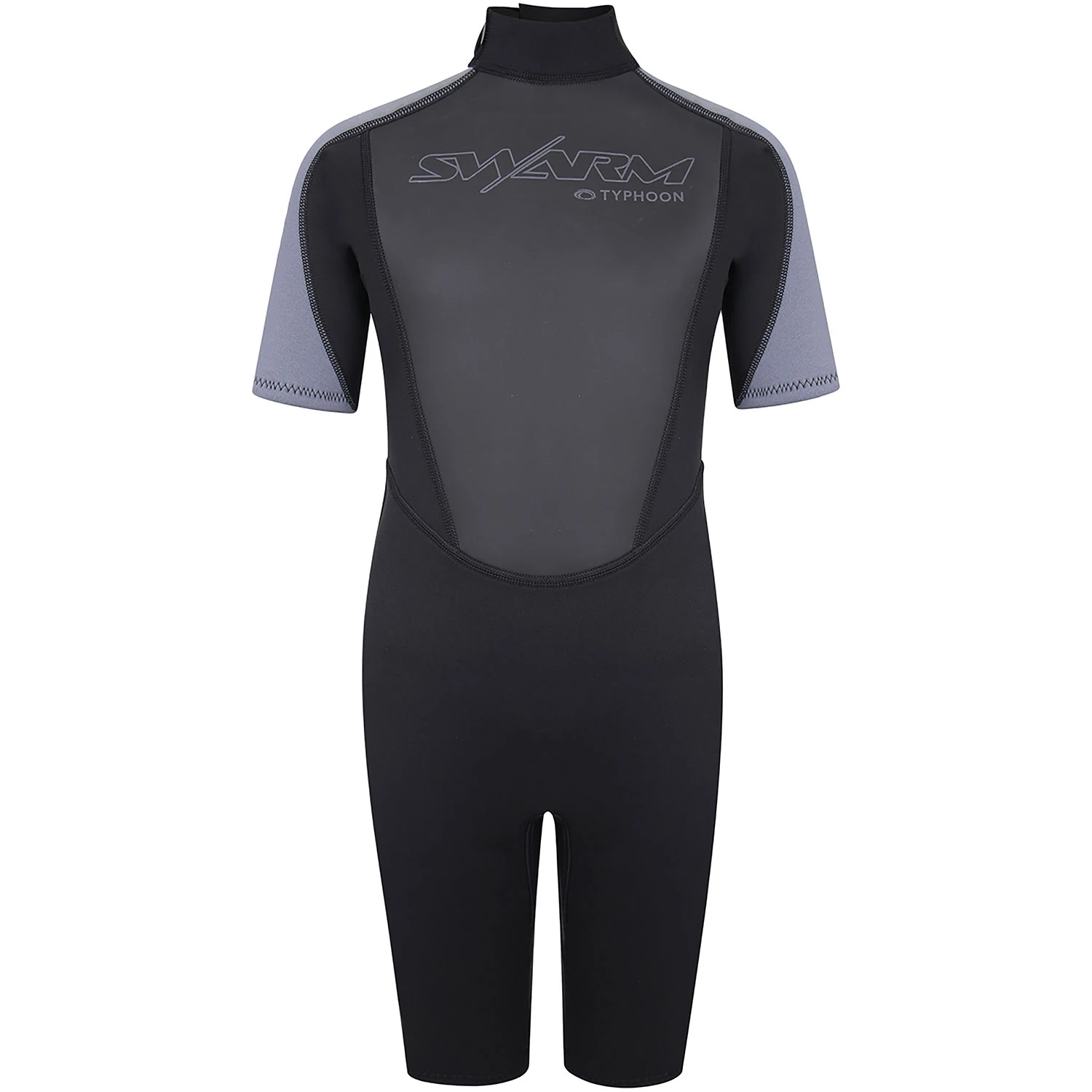 Typhoon Swarm3 Boys 3/2mm Shorty Wetsuit - Black/Graphite 1 Typhoon Swarm3 Boys 3/2mm Shorty Wetsuit - Black/Graphite