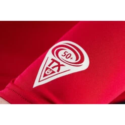 Typhoon Long Sleeve Flat Locked Rash Vest - Rich Red -Wetsuit Specialty Shop Typhoon Long Sleeve Rach Guard Rich Red 3