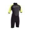 Typhoon Swarm Boys 3mm Shorty Wetsuit - Flame Yellow