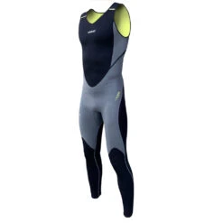 Vaikobi FLEXFORCE 1.5mm GBS Long John Wetsuit - Black/Grey