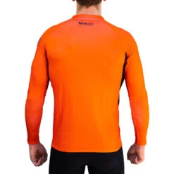 Vaikobi Spandex Long Sleeve UV50+ Rashvest - Orange 6 Vaikobi Spandex Long Sleeve UV50+ Rashvest - Orange -Wetsuit Specialty Shop Vaikobi Rashguard oRANGE 3