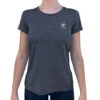 Vaikobi Womens UV Performance Tech Tee - Charcoal