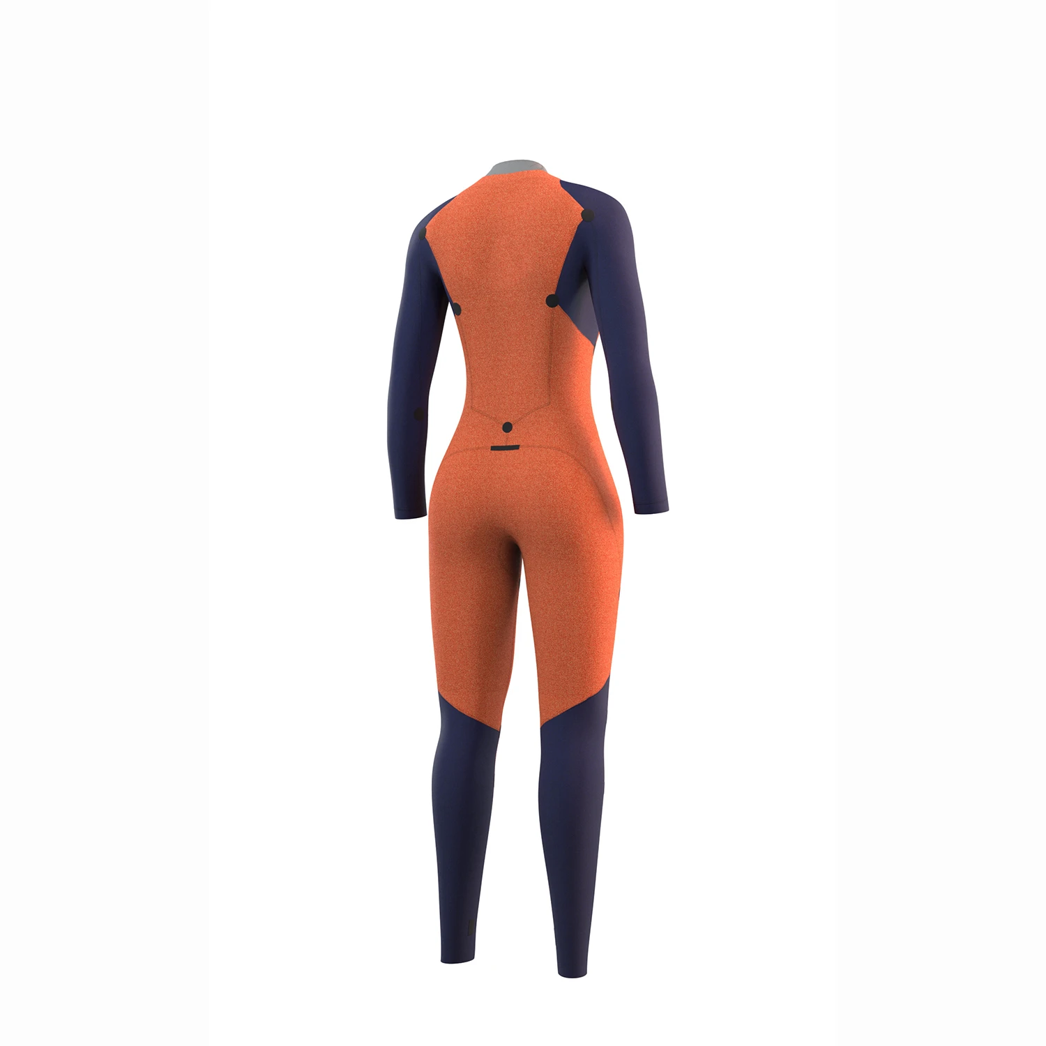 Mystic Womens Dazzled 4/3 GBS Back Zip Wetsuit - Black - Image 4