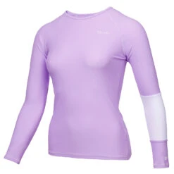 Wetsuit Specialty Shop 27 Mystic Womens Jayde Long-Sleeve Rashvest - Pastel Lilac