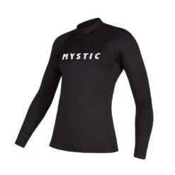 Wetsuit Specialty Shop 34 Mystic Womens Star Long-Sleeve Rashvest - Black